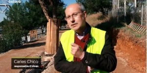 El primer carril bici interurbà Barcelona-Esplugues serà una realitat els propers mesos