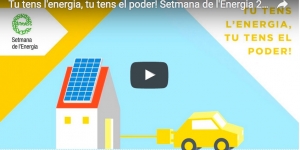 Tu tens l'energia, tu tens el poder! Setmana de l'Energia 2017