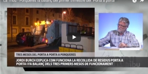 Porqueres recicla el 83% dels residus durant els tres primers mesos de l'aplicació de la recollida porta a porta
