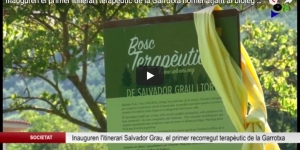 S’inaugura l’Itinerari terapèutic al Parc Natural de la Zona Volcànica de la Garrotxa.